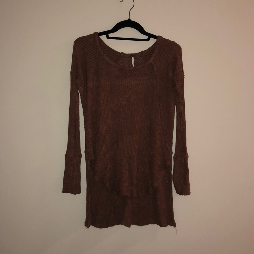 Free People Auburn Knit Tee